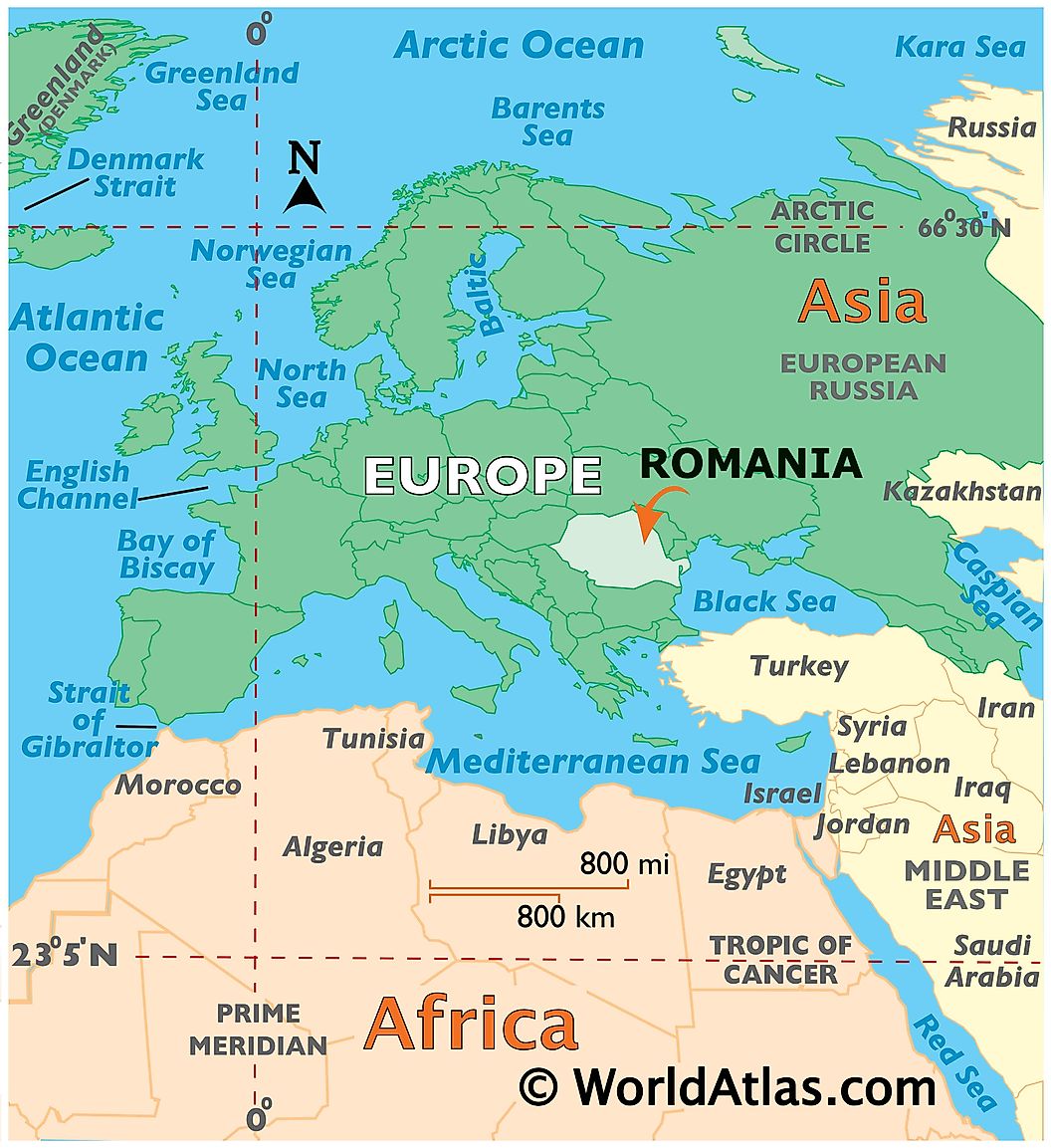 [Update] Bản đồ đất nước Cộng hòa Romania (Romania Map) phóng to năm 2022 19
