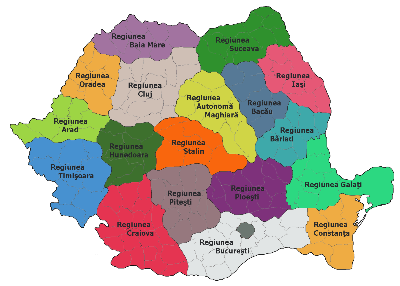 [Update] Bản đồ đất nước Cộng hòa Romania (Romania Map) phóng to năm 2022 27