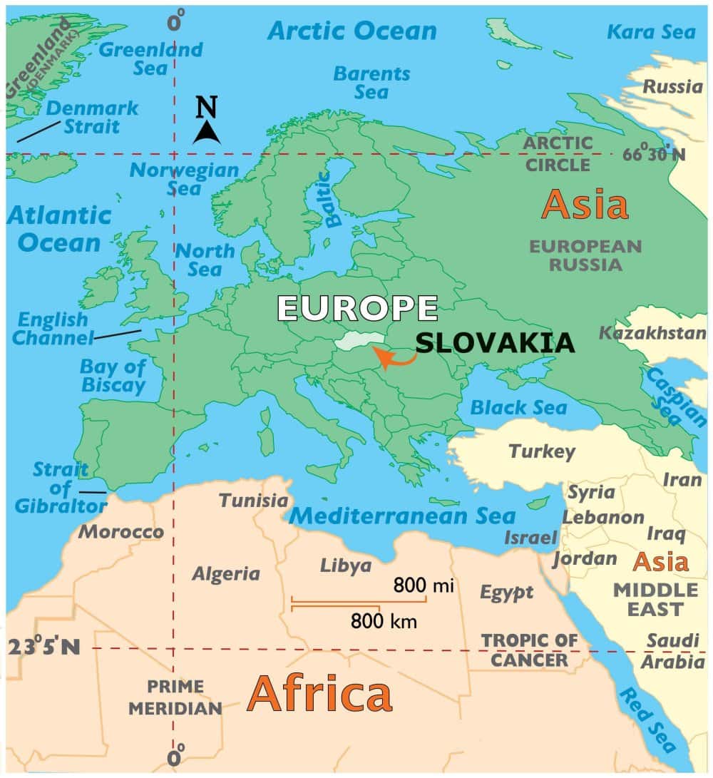 [Update] Bản đồ hành chính đất nước Slovakia (Slovakia Map) phóng to năm 2022 21