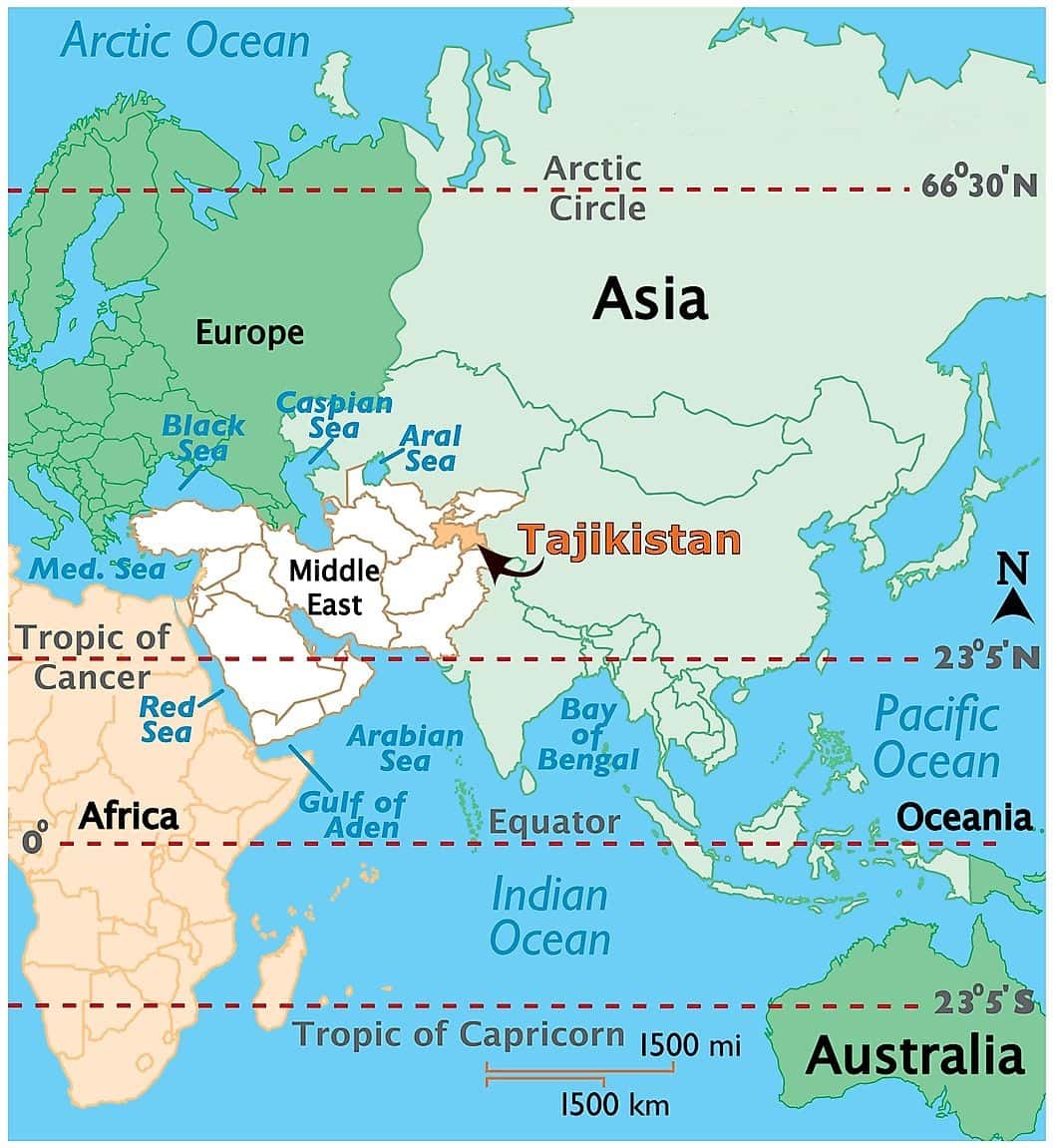 [Update] Bản đồ hành chính đất nước Tajikistan (Tajikistan Map) phóng to năm 2022 15
