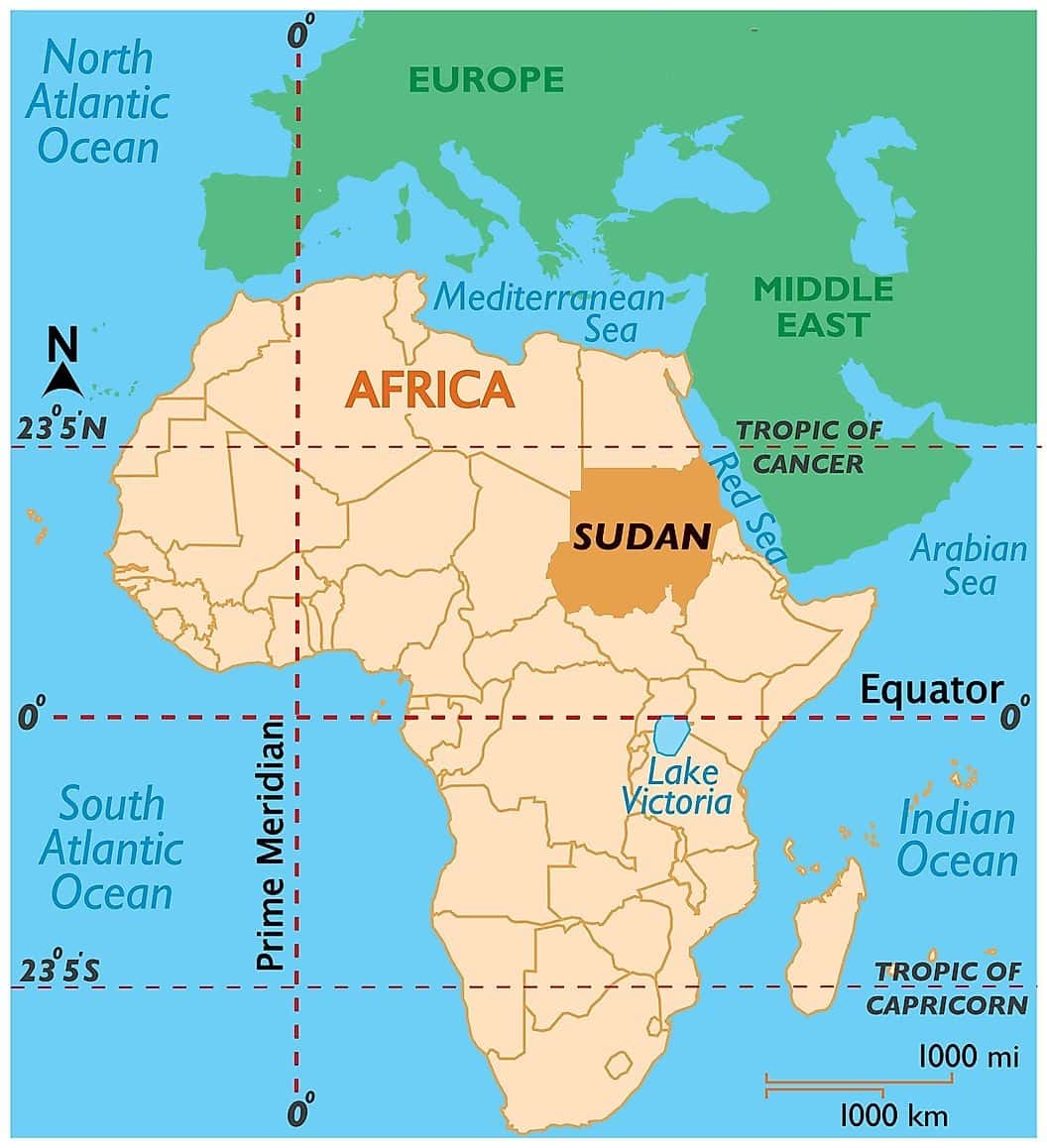 [Update] Bản đồ hành chính đất nước Sudan (Sudan Map) phóng to năm 2022 17