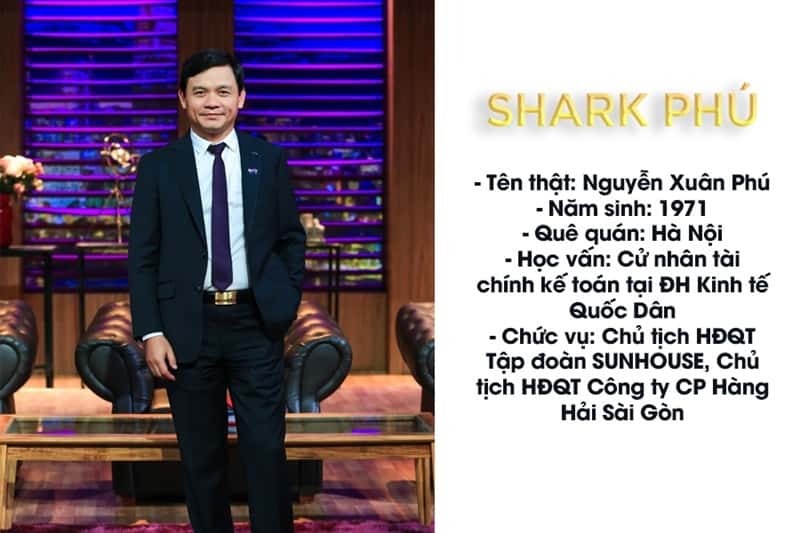 Profile Shark Nguyễn Xuân Phú