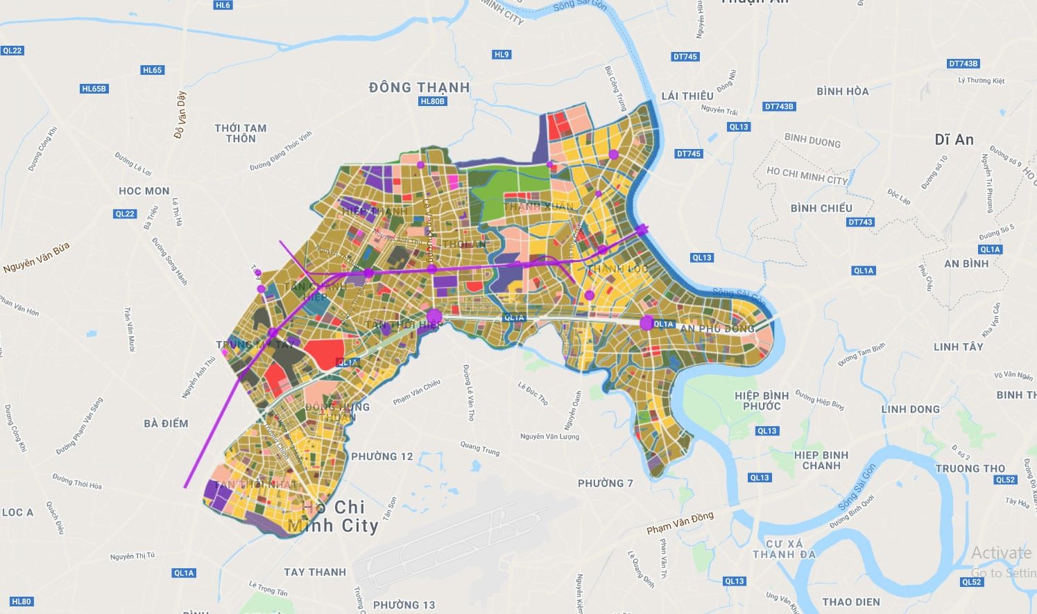 Update bản đồ hành chính quận 12 tại Tphcm khổ lớn [hienthinam] 5