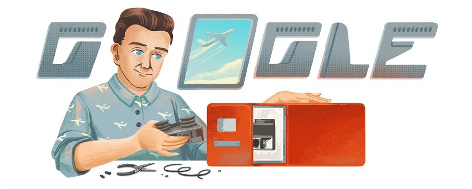 Google Doodle ngày 20.3 kỷ niệm 96 năm ngày sinh của David Warren