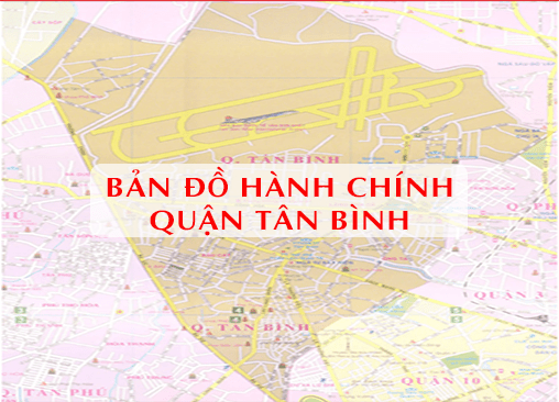 [Update] Bản đồ Hành chính Quận Tân Bình tại TPHCM khổ lớn 2