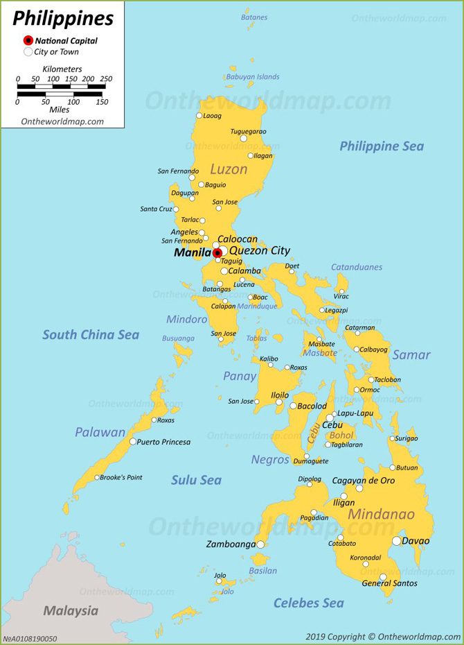 [Update] Bản đồ Phi-líp-pin (Philippines) khổ lớn phóng to năm [hienthinam] 8