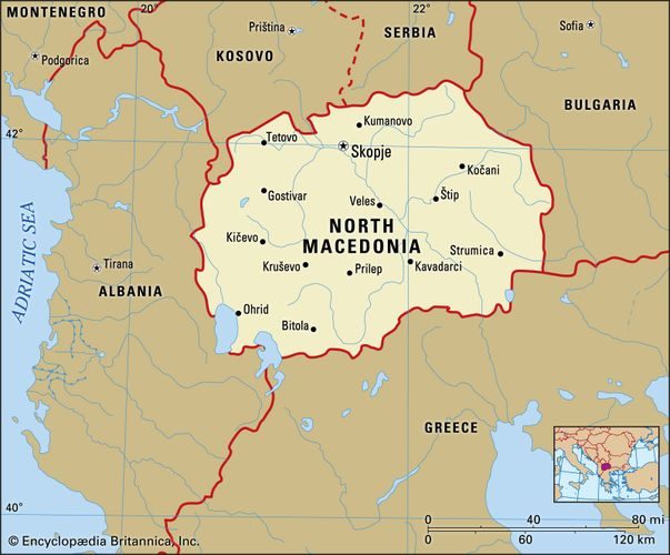 [Update] Bản đồ hành chính đất nước Macedonia (Macedonia Map) phóng to năm 2022 9