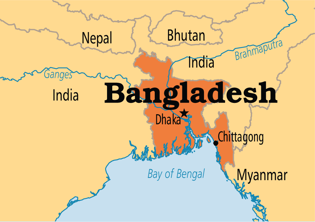[Update] Bản đồ hành chính đất nước Bangladesh (Bangladesh Map) phóng to năm [hienthinam] 16