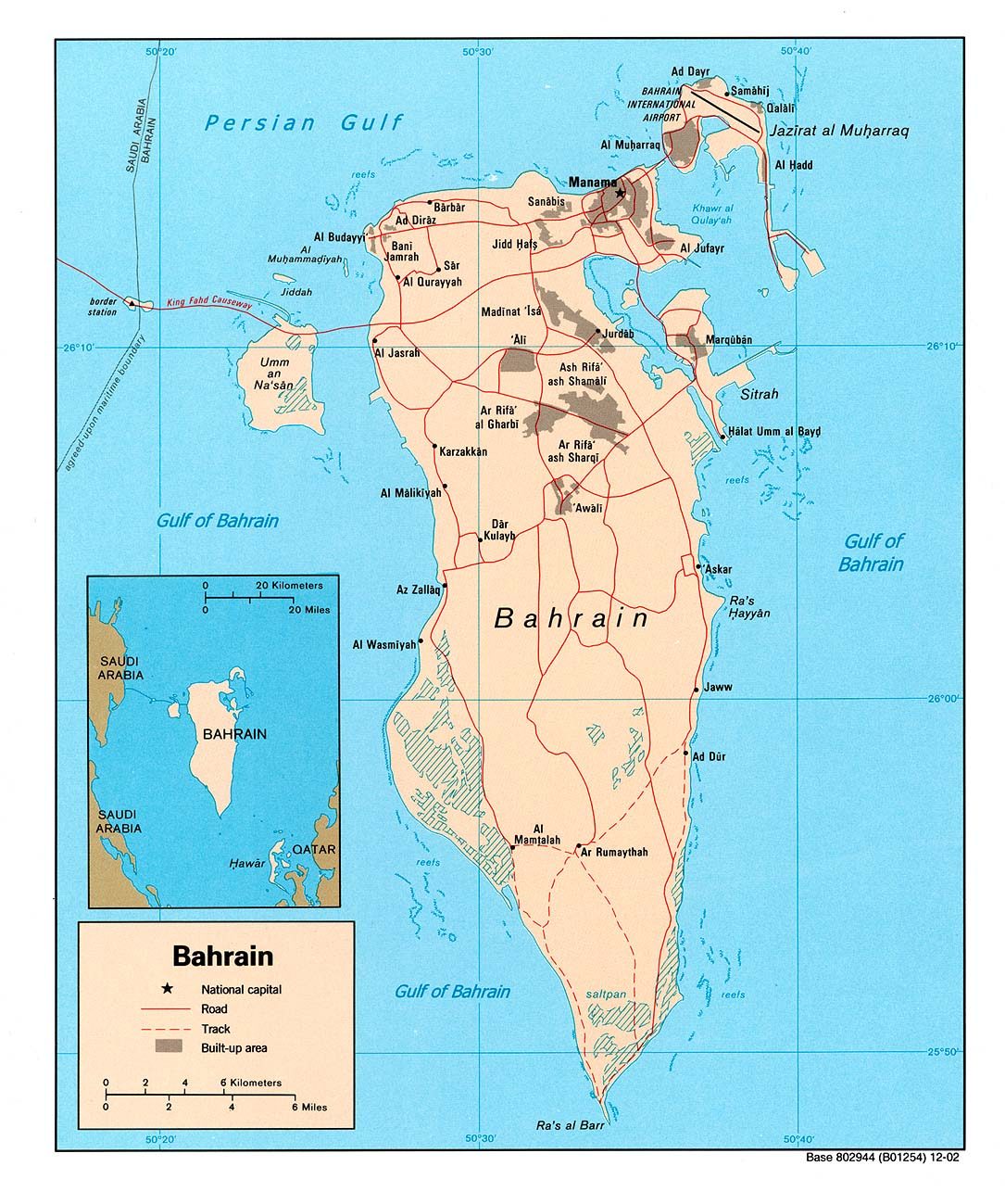 [Update] Bản đồ hành chính đất nước Bahrain (Bahrain Map) phóng to năm 2022 18