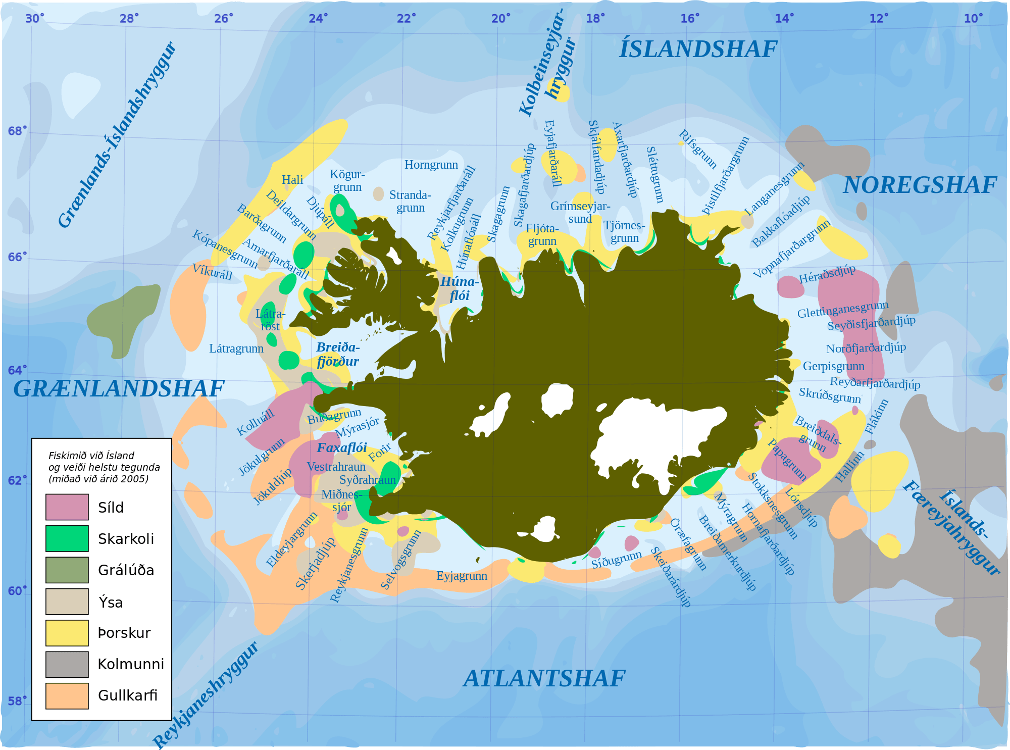 [Update] Bản đồ hành chính đất nước Iceland (Iceland Map) phóng to năm 2022 26