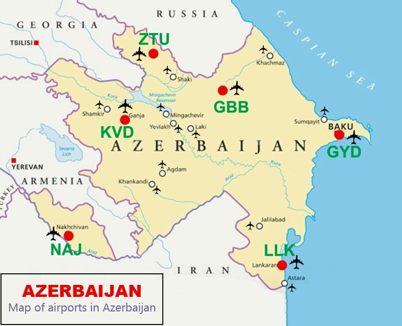 [Update] Bản đồ hành chính đất nước Azerbaijan (Azerbaijan Map) phóng to năm 2022 14