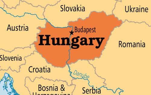 [Update] Bản đồ hành chính đất nước Hungary (Hungary Map) phóng to năm 2022 17