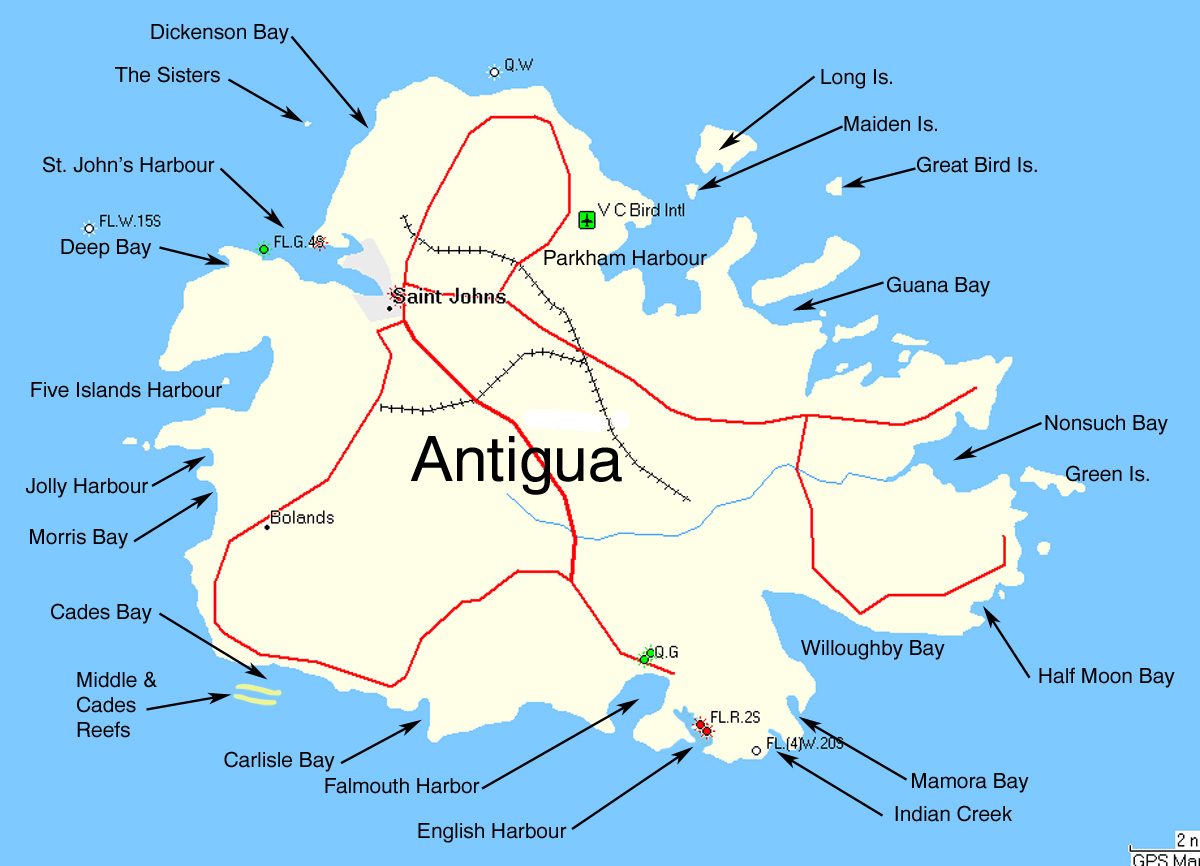 [Update] Bản đồ nước Antigua và Barbuda (Antigua and Barbuda Map) năm 2022 17
