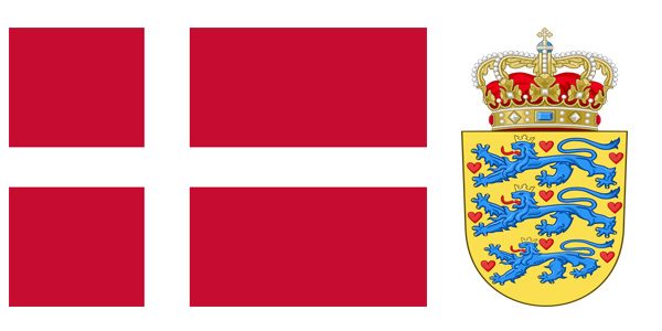 Quốc kỳ Đan Mạch là một lá cờ màu đỏ, có hình thập tự màu trắng kéo dài tới các cạnh.