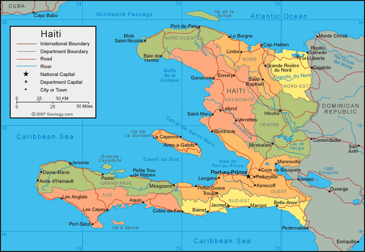[Update] Bản đồ hành chính đất nước Haiti (Haiti Map) phóng to năm 2022 16