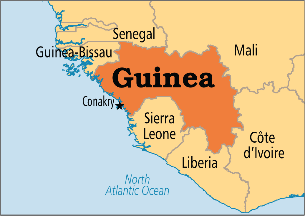 [Update] Bản đồ hành chính đất nước Guinée (Guinea Map) phóng to năm 2022 14