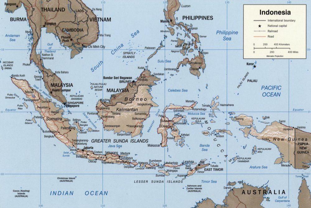 [Update] Bản đồ Indonesia (In-đô-nê-xi-a) khổ lớn phóng to năm 2022 9