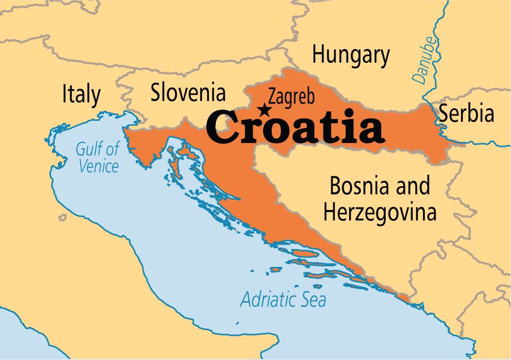 [Update] Bản đồ đất nước Croatia (Croatia Map) phóng to năm 2022 13