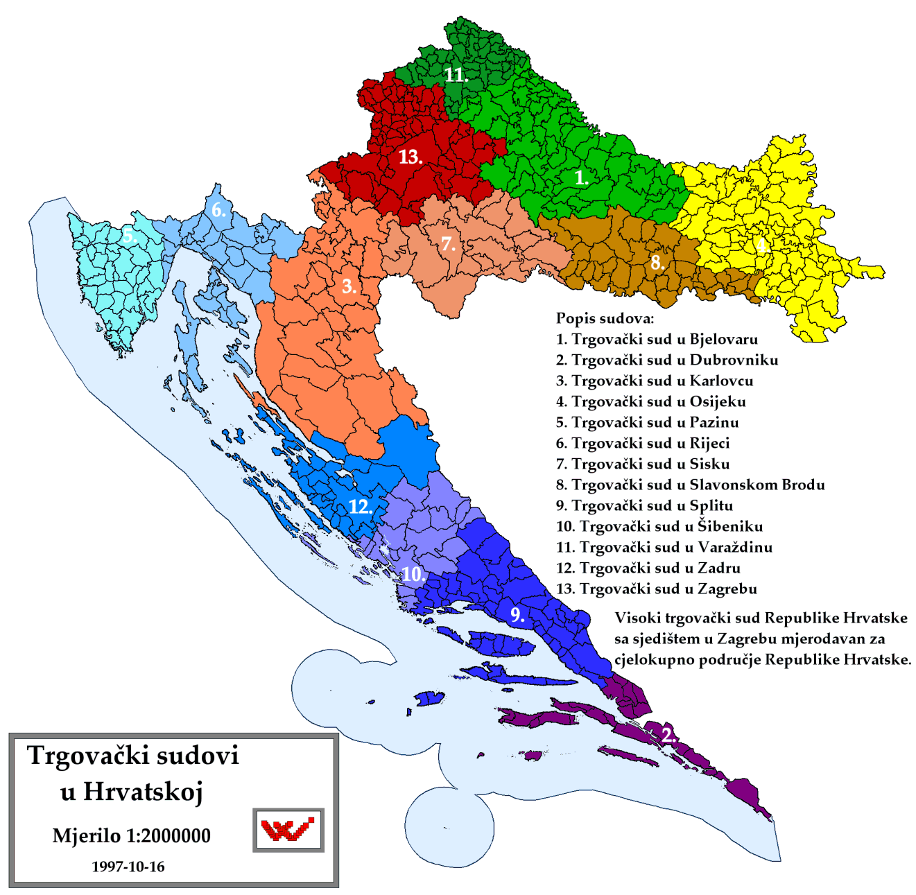 [Update] Bản đồ đất nước Croatia (Croatia Map) phóng to năm 2022 15
