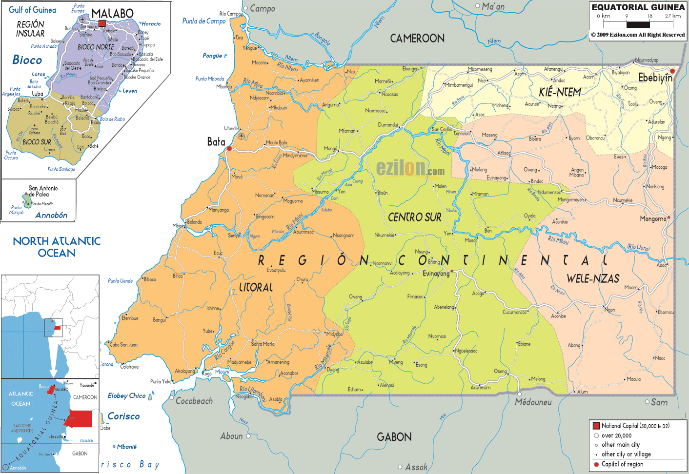 [Update] Bản đồ hành chính đất nước Guinea Xích Đạo (Guinea Map) phóng to năm 2022 17