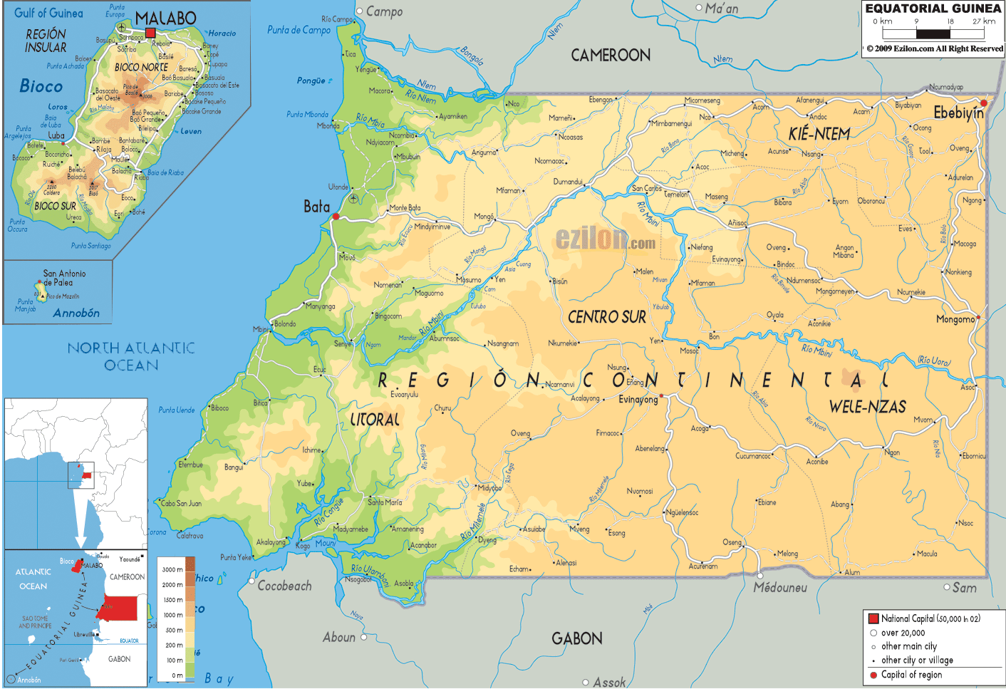 [Update] Bản đồ hành chính đất nước Guinea Xích Đạo (Guinea Map) phóng to năm 2022 18