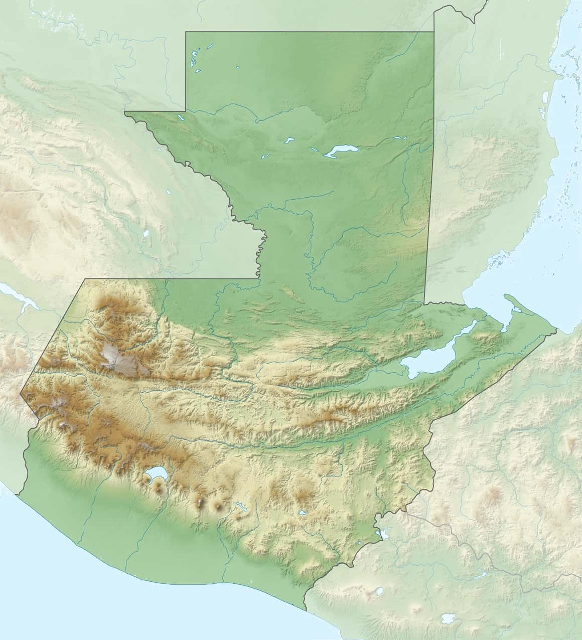 [Update] Bản đồ hành chính đất nước Guatemala (Guatemala Map) phóng to năm 2022 28