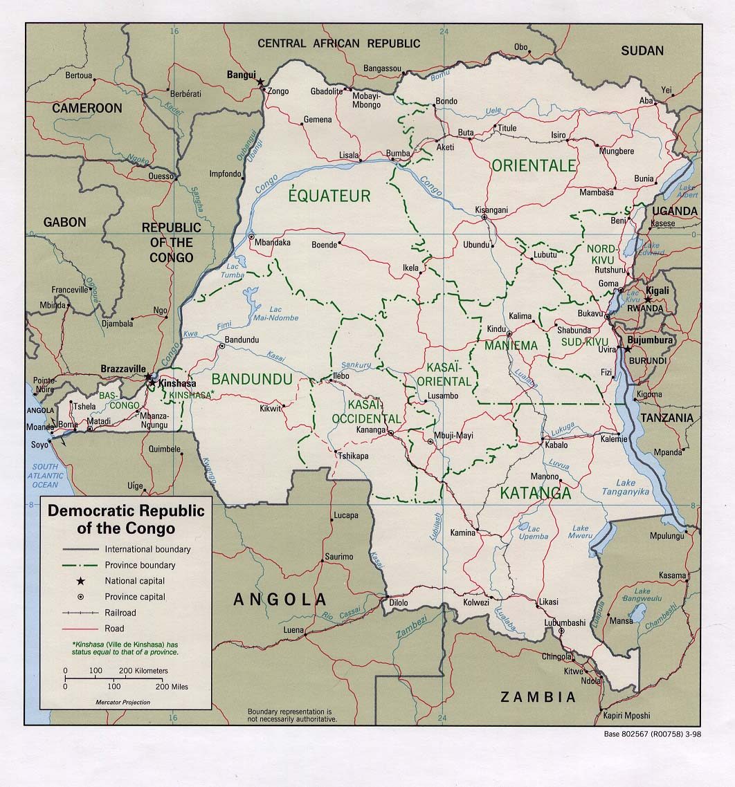 [Update] Bản đồ hành chính đất nước Congo (Congo Map) phóng to năm 2022 15