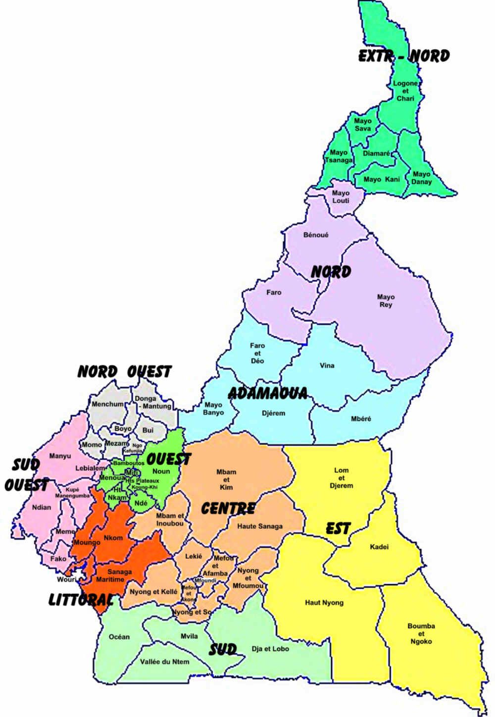 [Update] Bản đồ đất nước Cameroon (Cameroon Map) phóng to năm 2022 20