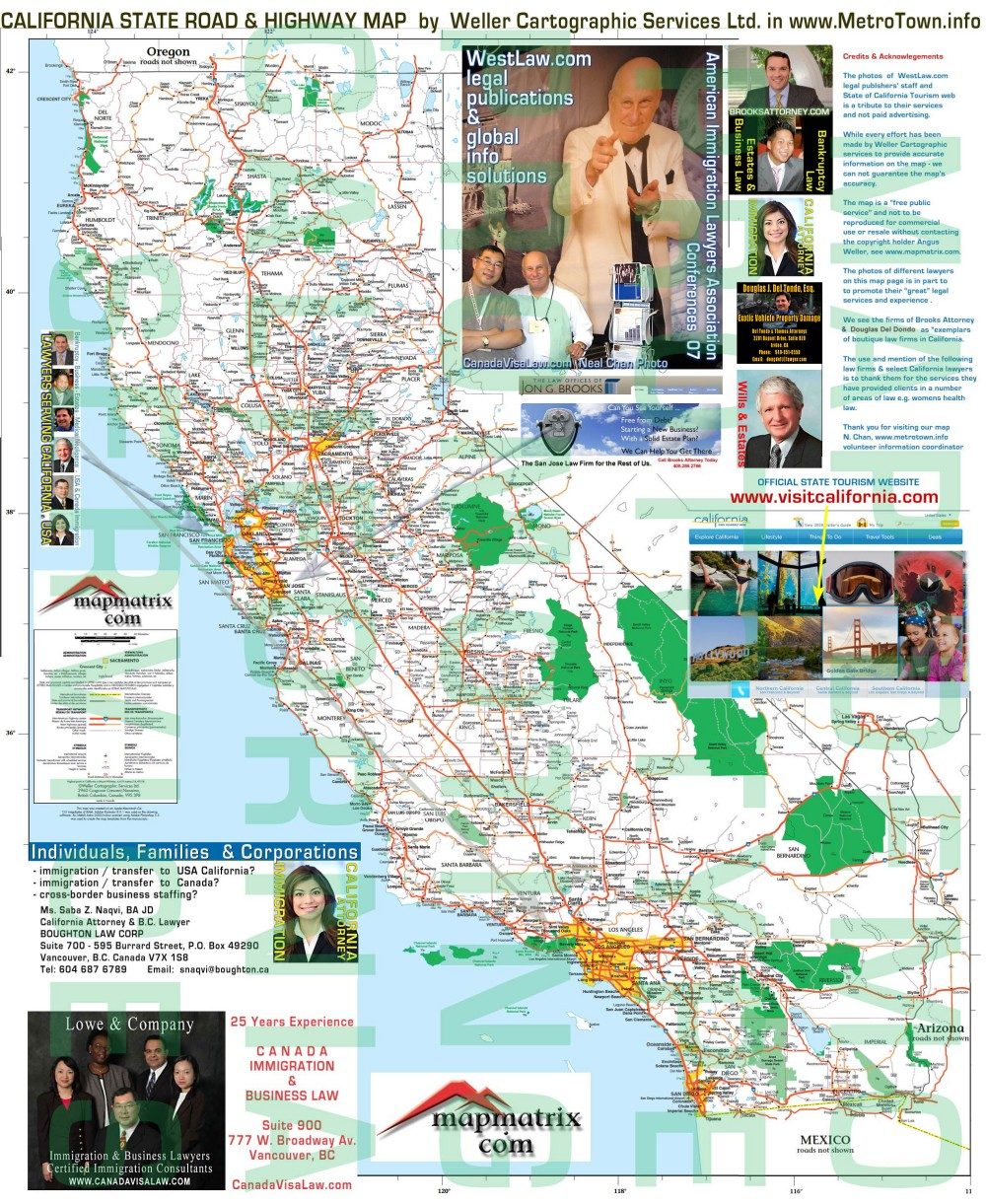 [Update] Bản đồ Bang California (Mỹ) khổ lớn phóng to năm 2022 20