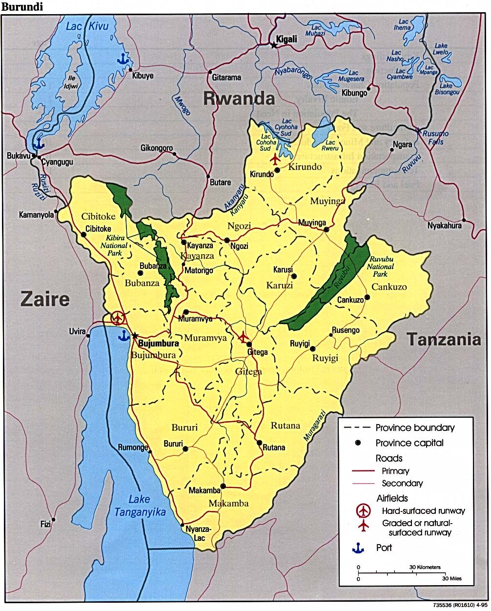 [Update] Bản đồ hành chính đất nước Burundi (Burundi Map) phóng to năm 2022 17