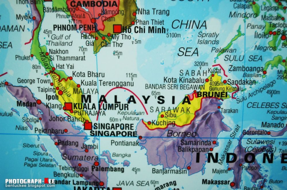 [Update] Bản đồ đất nước Malaysia (Ma-lai-xi-a) khổ lớn năm 2022 14