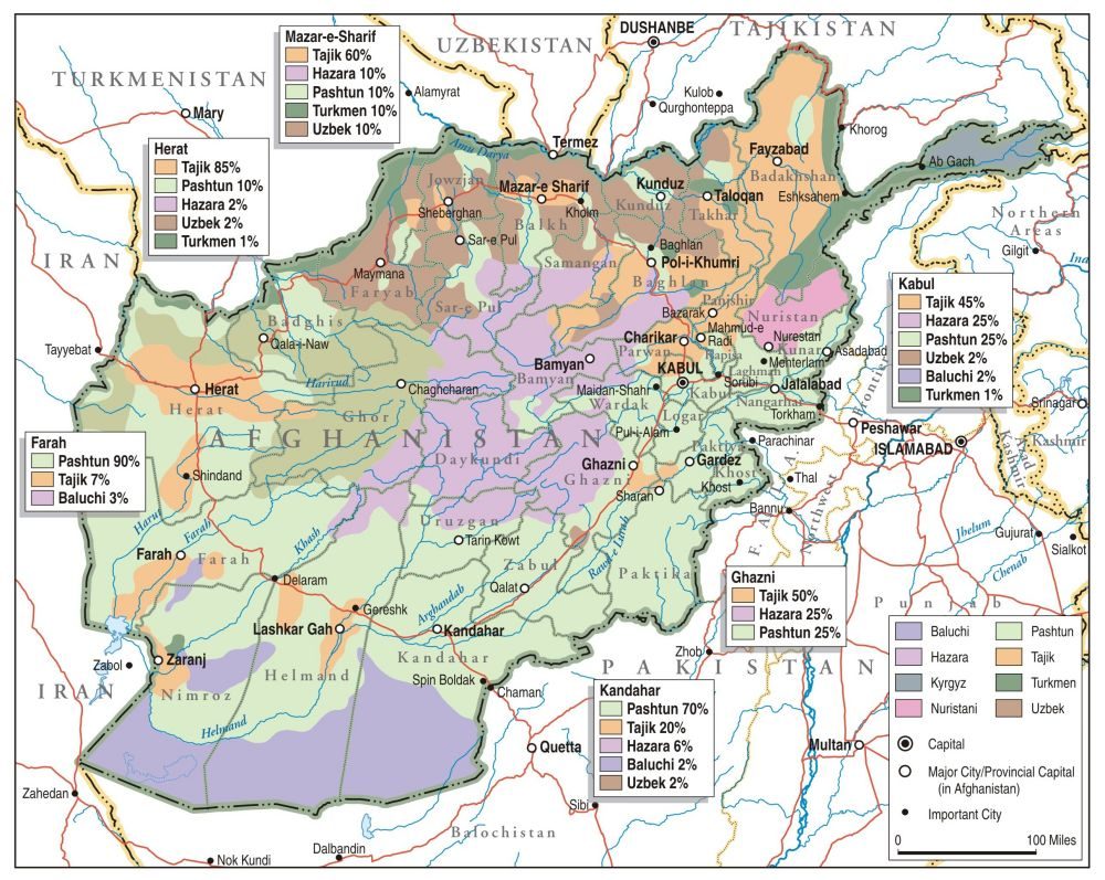 [Update] Bản đồ đất nước Afghanistan khổ lớn phóng to năm [hienthinam] 18