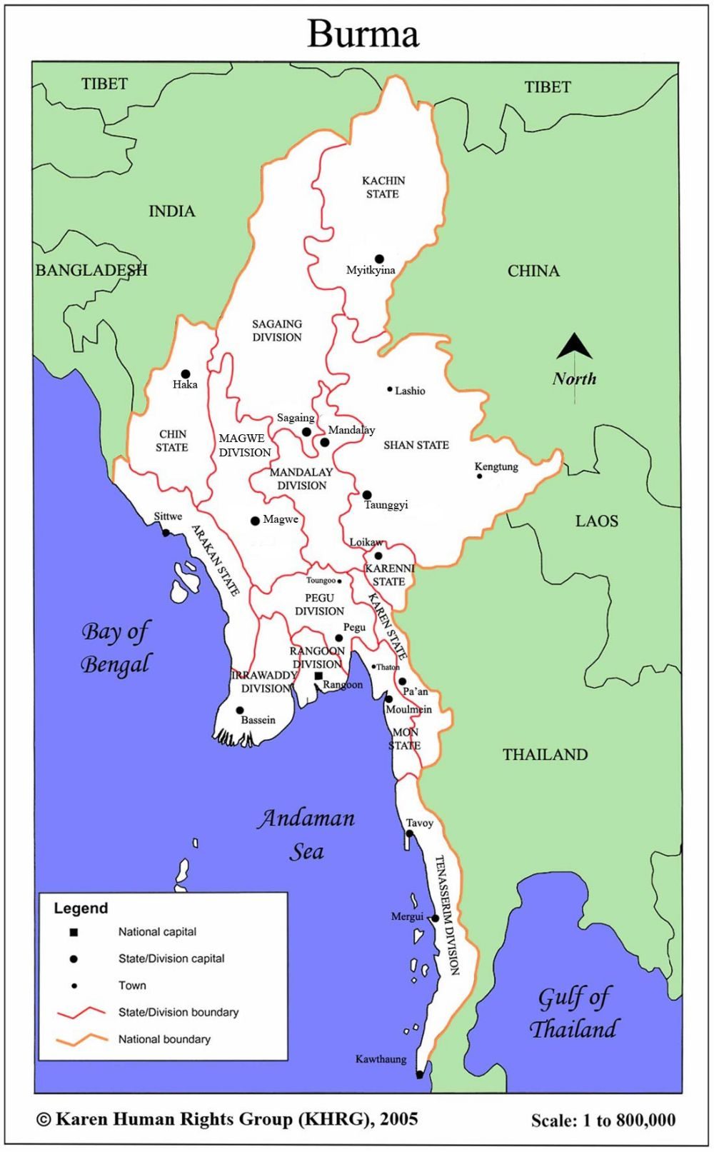 [Update] Bản đồ đất nước Myanmar khổ lớn phóng to năm 2022 15