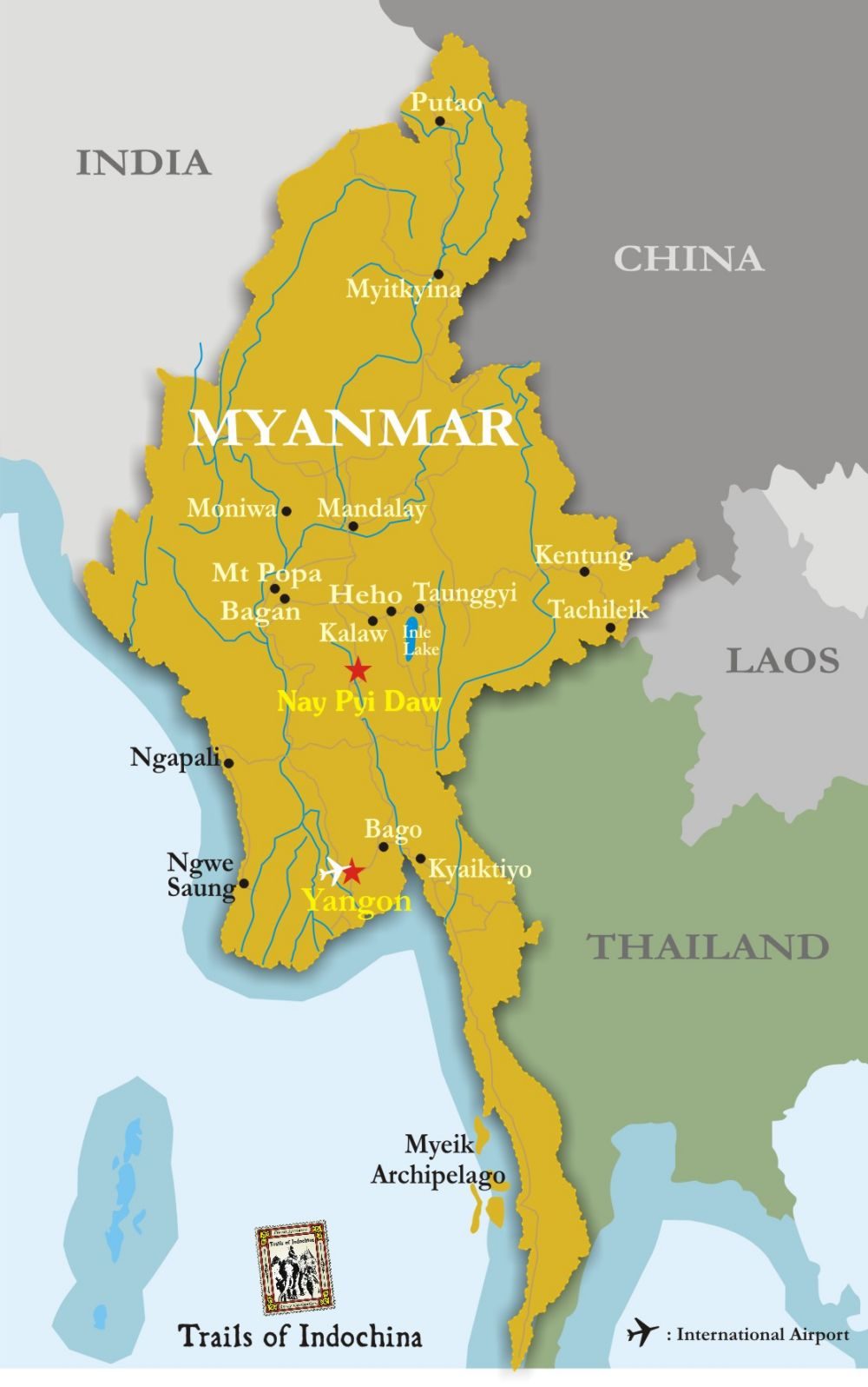 [Update] Bản đồ đất nước Myanmar khổ lớn phóng to năm 2022 16