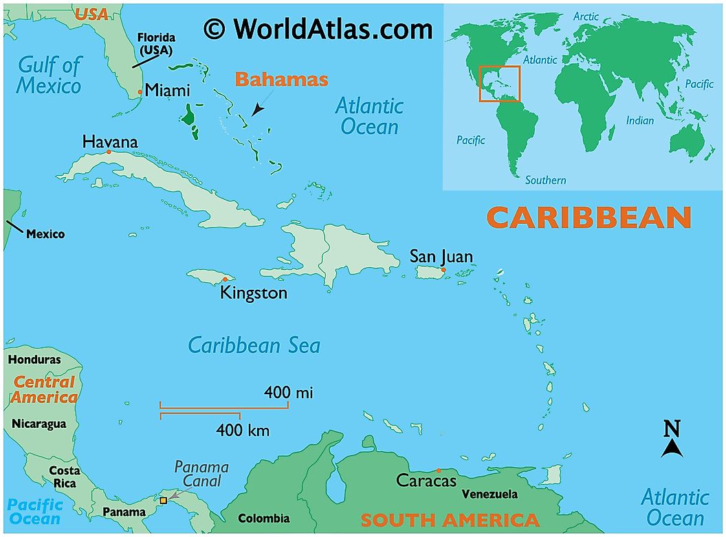 [Update] Bản đồ hành chính đất nước The Bahamas (The Bahamas Map) năm [hienthinam] 22