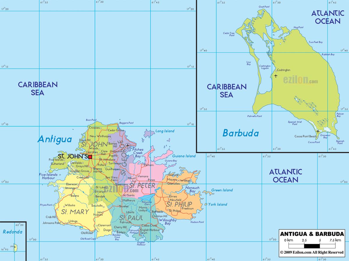 [Update] Bản đồ nước Antigua và Barbuda (Antigua and Barbuda Map) năm 2022 21