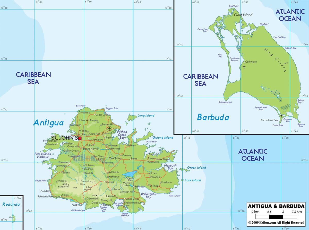 [Update] Bản đồ nước Antigua và Barbuda (Antigua and Barbuda Map) năm 2022 20