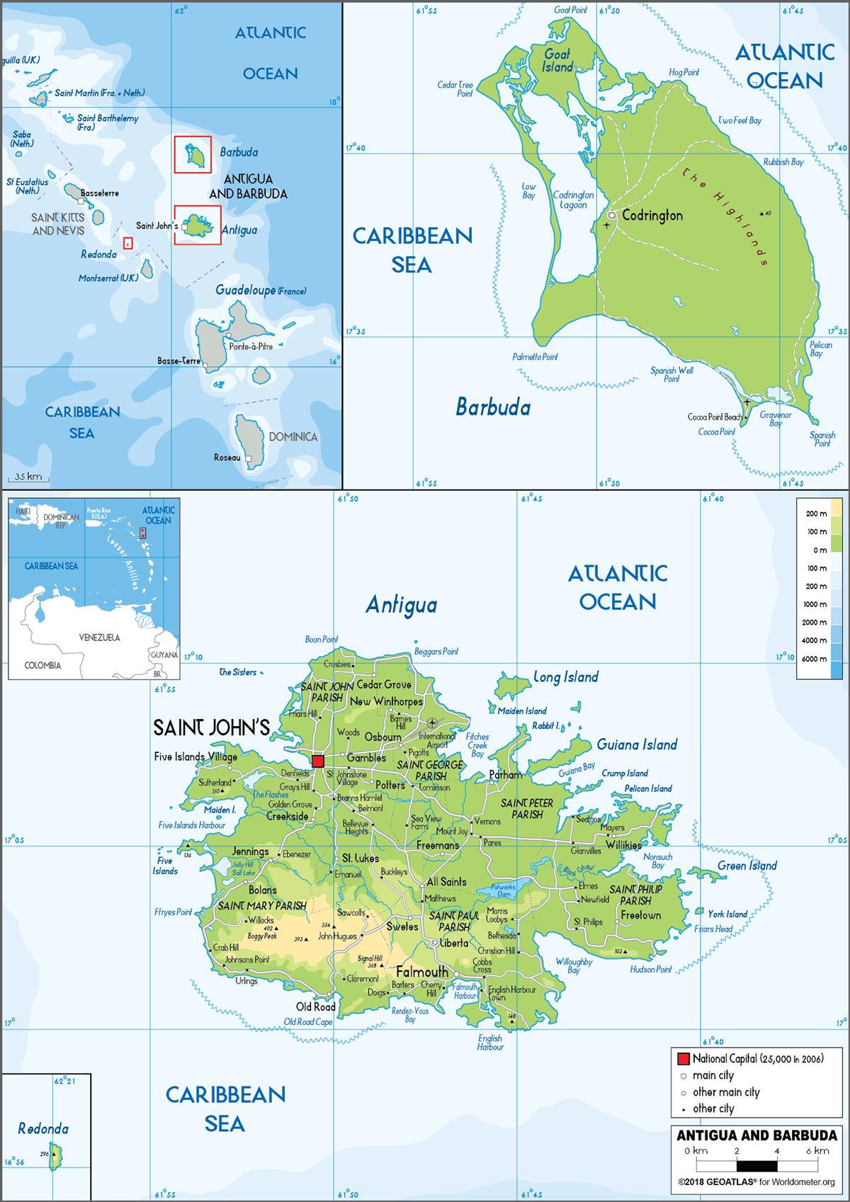 [Update] Bản đồ nước Antigua và Barbuda (Antigua and Barbuda Map) năm 2022 24