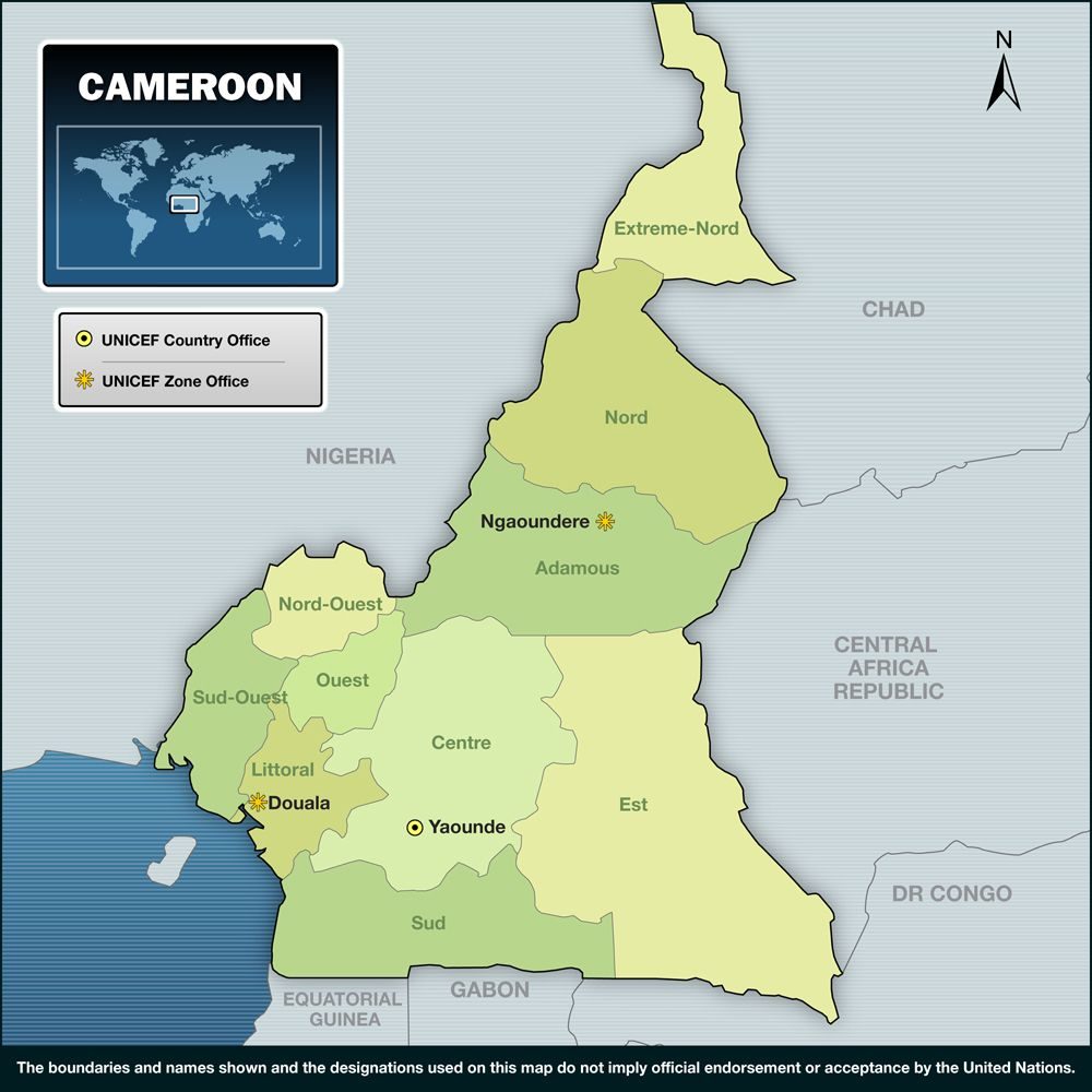 [Update] Bản đồ đất nước Cameroon (Cameroon Map) phóng to năm 2022 30