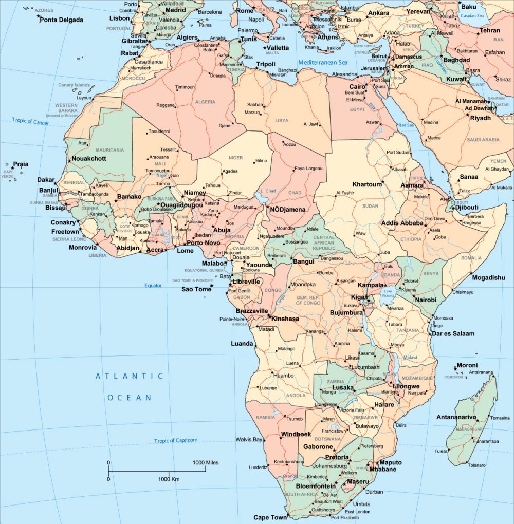 [Update] Bản đồ hành chính đất nước Burkina Faso (Burkina Faso Map) phóng to năm 2022 17