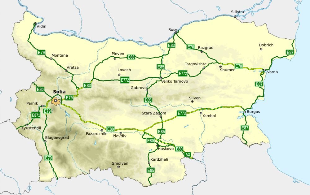 [Update] Bản đồ hành chính đất nước Bulgaria (Bulgaria Map) phóng to năm 2022 18