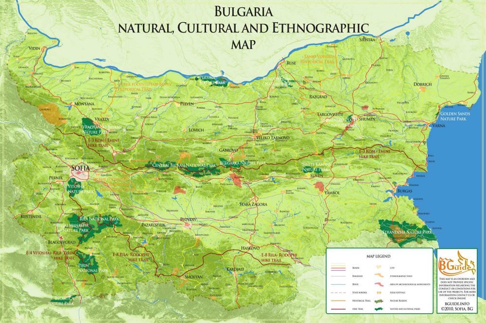 [Update] Bản đồ hành chính đất nước Bulgaria (Bulgaria Map) phóng to năm 2022 21