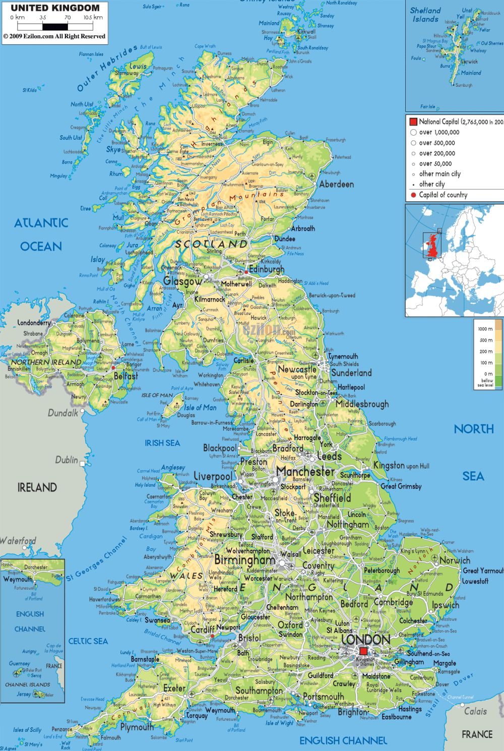 [Update] Bản đồ hành chính đất nước Vương quốc Anh và Bắc Ireland khổ lớn năm 2022 21