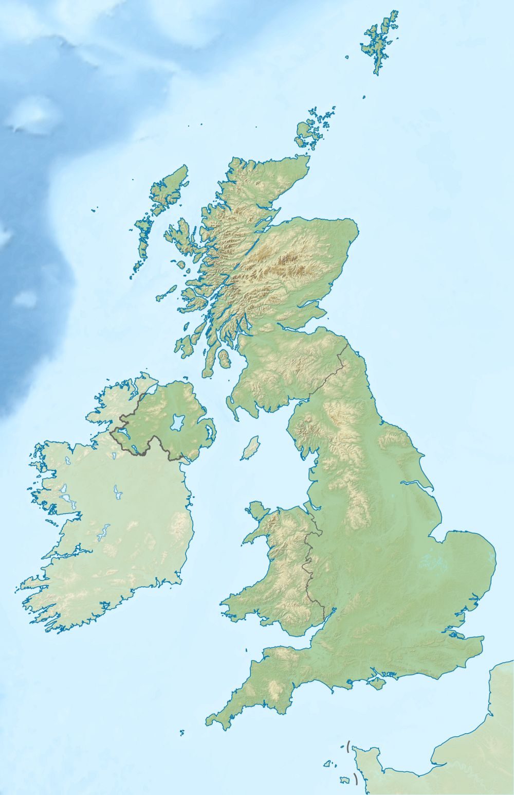 [Update] Bản đồ hành chính đất nước Vương quốc Anh và Bắc Ireland khổ lớn năm 2022 18