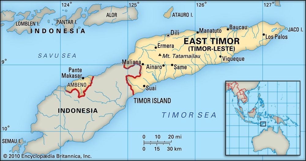 [Update] Bản đồ hành chính đất nước Đông Timor (Timor Leste Map) phóng to năm 2022 18