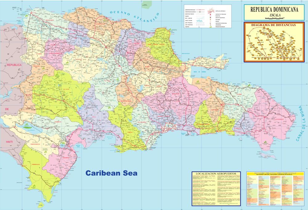 [Update] Bản đồ hành chính đất nước Dominica (Dominica Map) phóng to năm 2022 27
