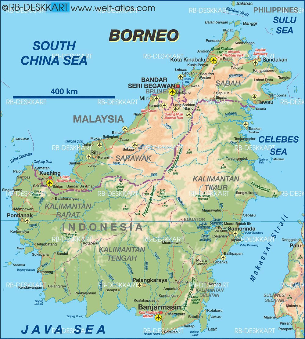 [Update] Bản đồ đất nước Brunei (Brunei Map) phóng to năm 2022 18
