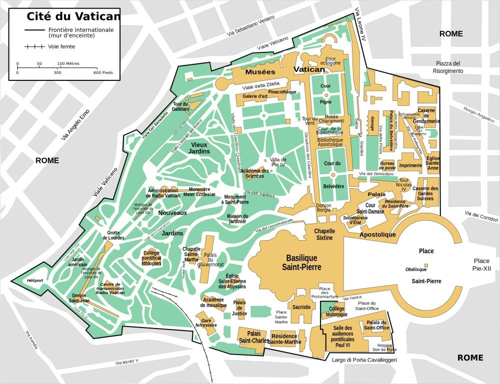 [Update] Bản đồ đất nước Thành Vatican (Vitican City Stale Map) năm 2022 17