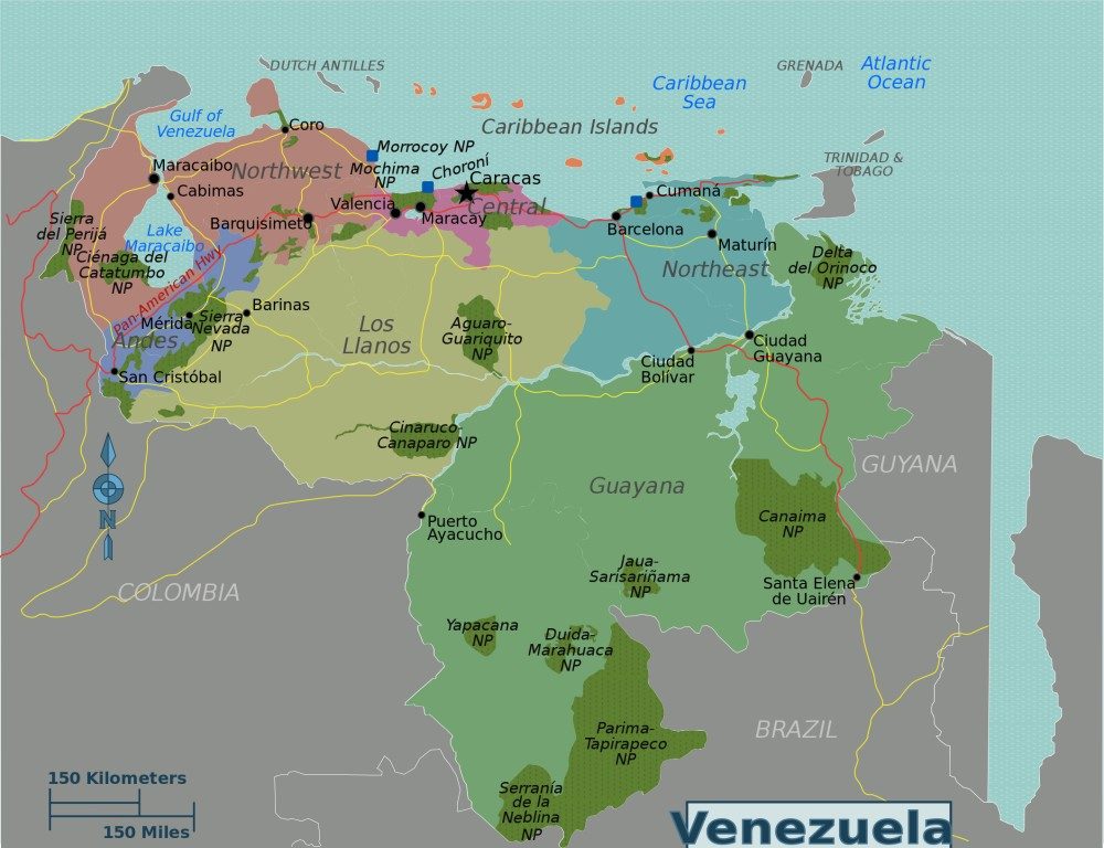 [Update] Bản đồ hành chính đất nước Venezuela (Venezuela Map) phóng to năm 2022 31