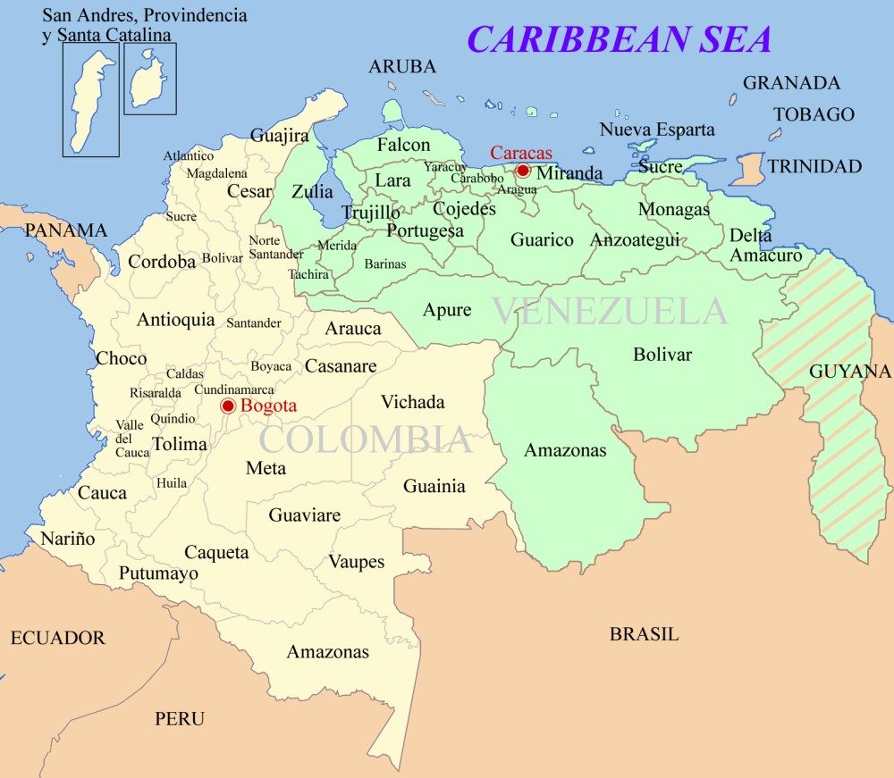 [Update] Bản đồ hành chính đất nước Venezuela (Venezuela Map) phóng to năm 2022 28
